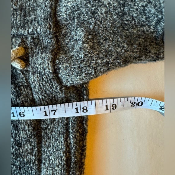 Cousin Johnny Cotton/Wool Blend Rib Knit Sweater, Size L - Picture 4 of 6